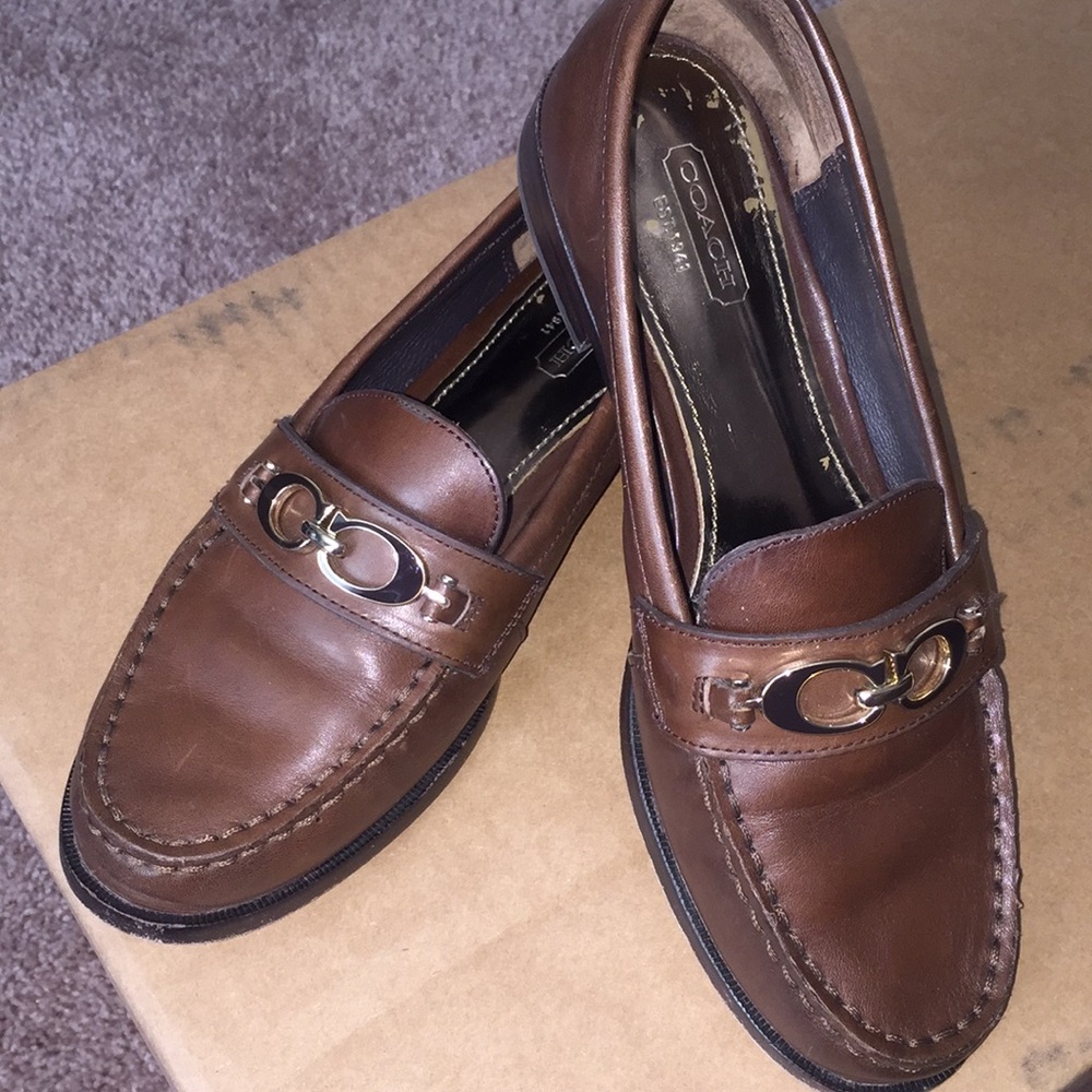 Coach Brown Loafers